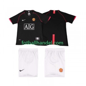Barn Fotballdrakter Manchester United 2007 2008 Borte Retro Kortermet